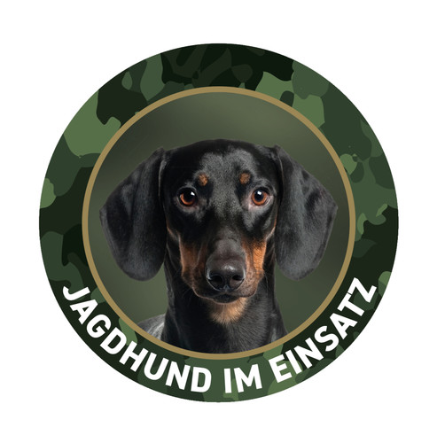 Dackel autoaufkleber kurzhaar - autoaufkleber,