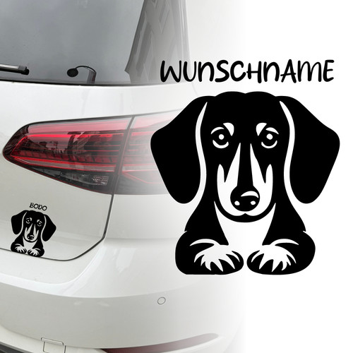 Auto aufkleber dackel - auto,