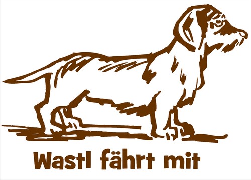 Dackel aufkleber für - aufkleber,
