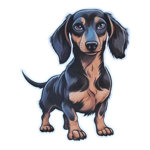 Dackel aufkleber hunde sticker - hunde,
